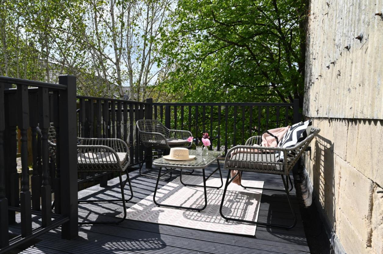 Charming Georgian Cottage With Private Sun Terrace Bath Exterior foto